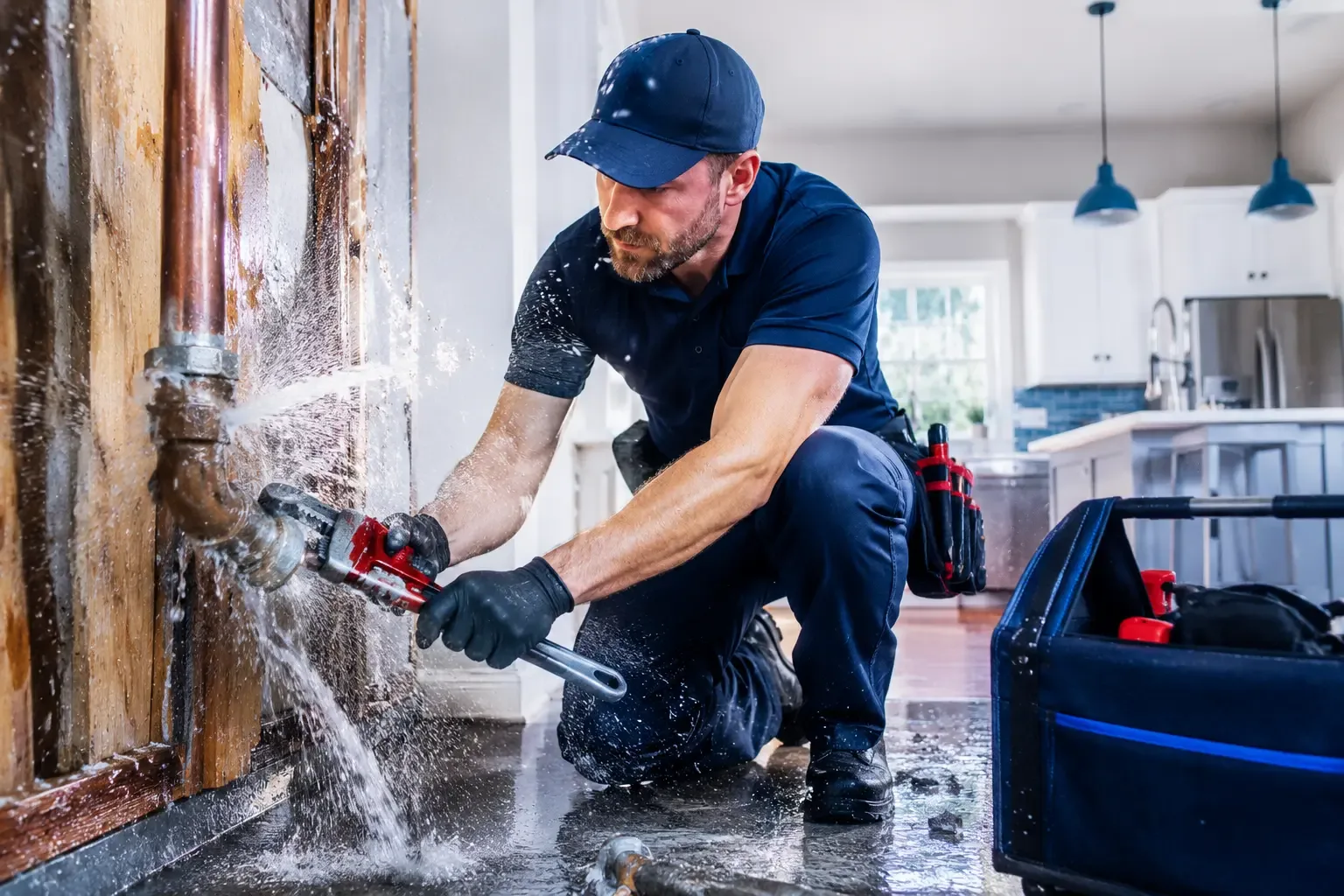 Local emergency pipe repair professionals in Morganville, KS